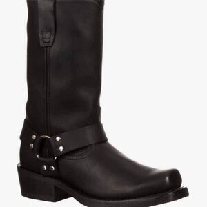 Ladies motorcycle boots sz 10 brand new worn one time!!